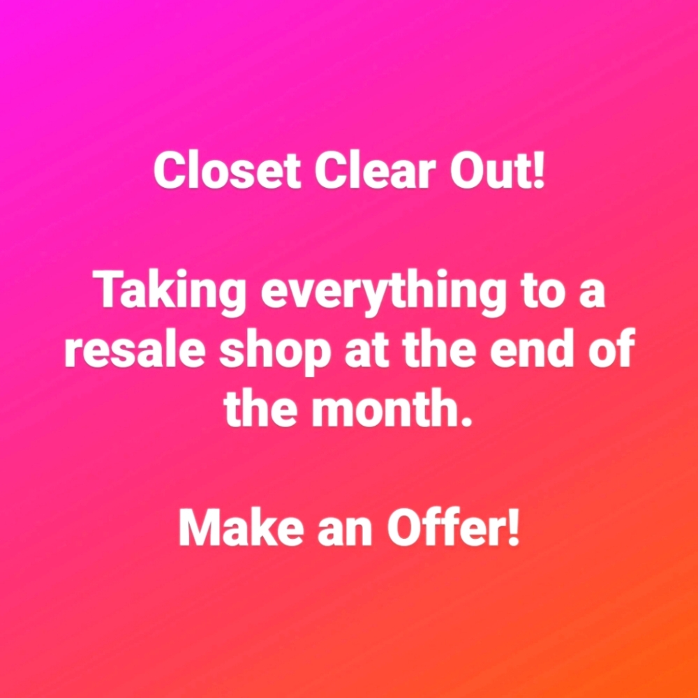 Dresses, Skirts, Shoes, sizes S, M, 4, 6, 7, 7.5